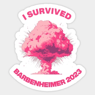 Barbie x Oppenheimer 2023 | BARBENHEIMER Sticker